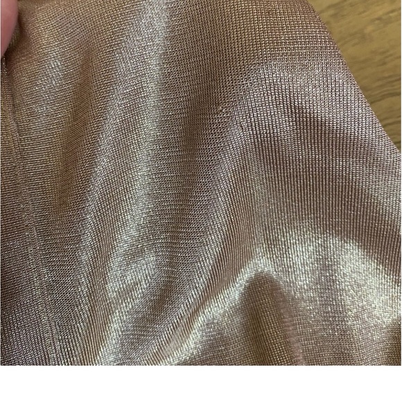 Guess by Marciano Gold Marilyn Gown with Train Size Large - Picture 7 of 7